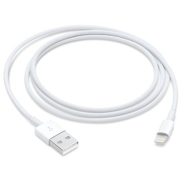 Apple - 6.6' USB Type A-to-Lightning Charging Cable - White