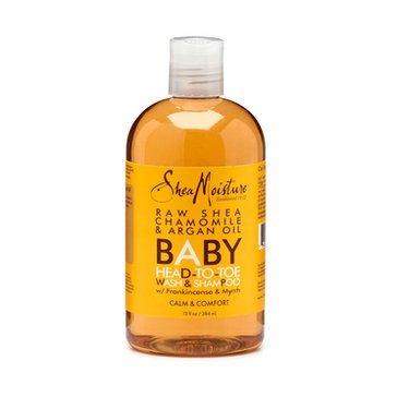 SheaMoisture Raw Shea Butter Baby Head-to-Toe Wash & Shampoo, 13oz