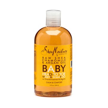 SheaMoisture Raw Shea Butter Baby Head-to-Toe Wash & Shampoo 13oz