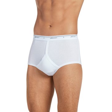 Jockey Men's Full-Rise 4-Pack Briefs