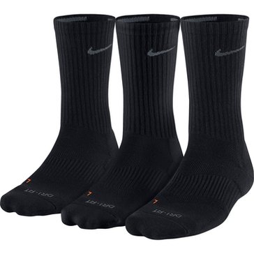 Nike Men's Dri-Fit Cushioned Crew Socks, 3-Pack 