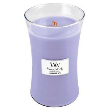 Woodwick Lavender Spa 22oz Large Candle Jar