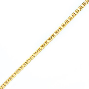 10K Yellow Gold Marine Link Bracelet