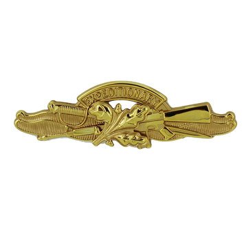 Warfare Badge Full Size EXPED SUPPLY OFF  Gold