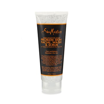 SheaMoisture African Black Facial Wash & Scrub