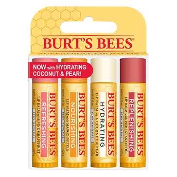 Burt's Bees Lip Balm Superfruit Mix in Blister Box, 4ct