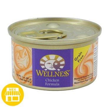 Wellness Canned Chicken Cat Food, 3oz