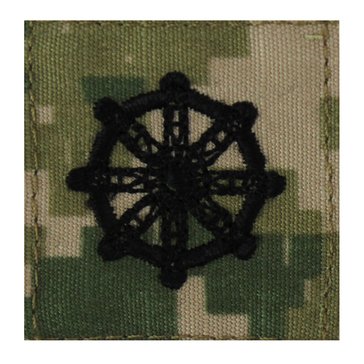 NWU Type-III Green Chaplain Buddhist Device Sew-on