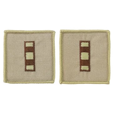 Navy Tan Flight Suit Shoulder Devices WO4