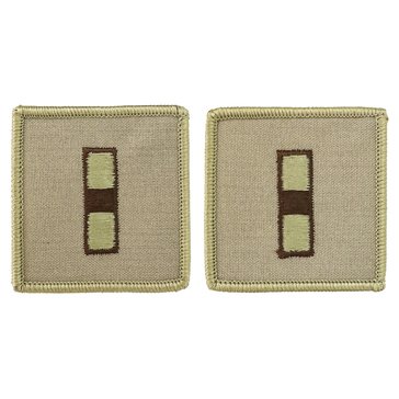 Navy Tan Flight Suit Shoulder Devices WO1