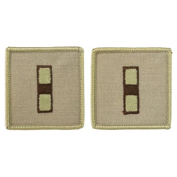 Navy Tan Flight Suit Shoulder Devices WO1