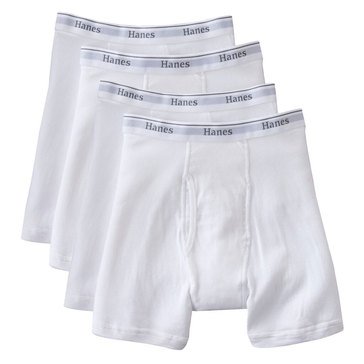 Hanes Men's Comfort Flex Boxer Briefs 4-Pack
