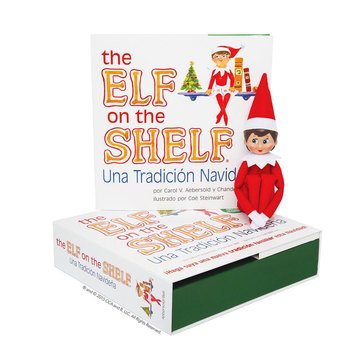 The Elf on the Shelf Girl Blue Eyes Box Set 