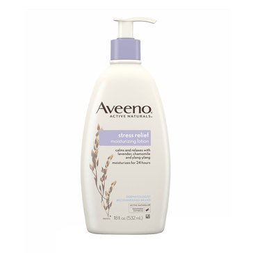 Aveeno Body Moisture Stress Relief Moisturizing Lotion, 18oz
