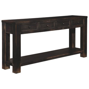 Signature Design by Ashley Gavelston Sofa/Console Table