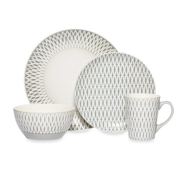 Mikasa Gourmet Basics Aurora 16-Piece Dinnerware Set