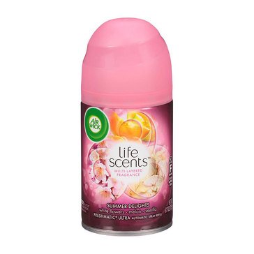 Air Wick Freshmatic Ultra Life Scents Summer Delights Refill, 6.17oz