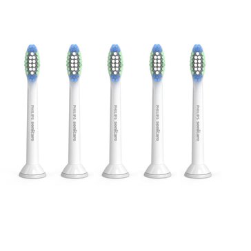 Philips Sonicare HX6015/03 Simply Clean Brush Head, 5ct