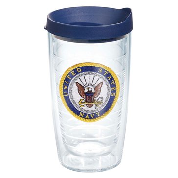 Tervis Tumbler USN Navy Logo 16oz Tumbler with Lid