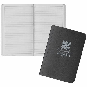 RITE IN THE RAIN, ALL WEATHER BLACK, 31/2X5 MEMO BOOK