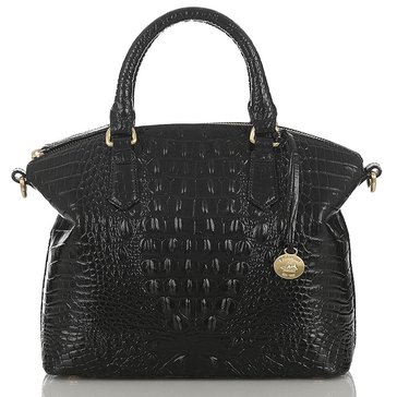 Brahmin Duxbury Satchel Black Melbourne