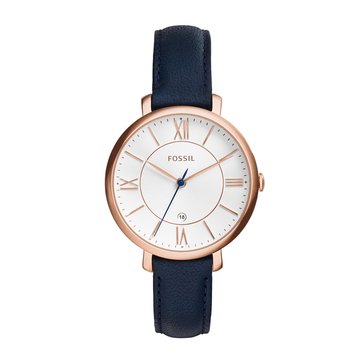 Fossil Women's Jacqueline Leather Strap Watch