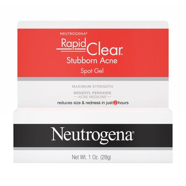 Neutrogena Rapid Clear Stubborn Acne Spot Maximum Strength Gel 1oz