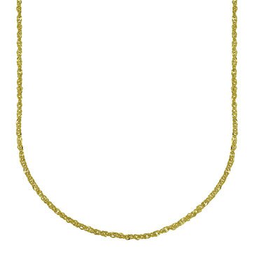 18K Yellow Gold Singapore Chain