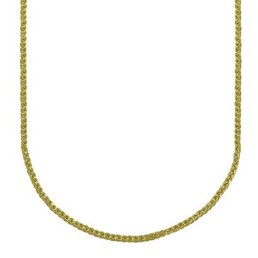 18K Yellow Gold Wheat Chain