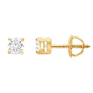 Navy Star 1/2 cttw Diamond Earrings