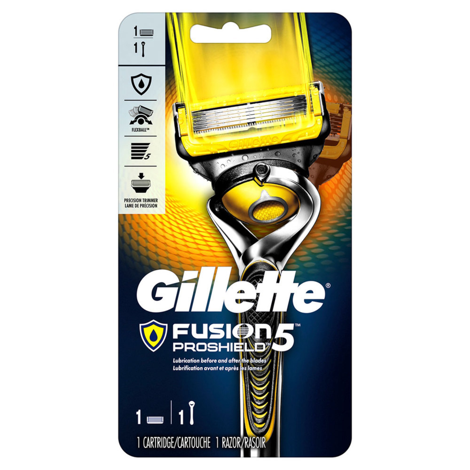 Gillette Fusion 5 Proshield Base Manual Razor Razors & Blade Refills