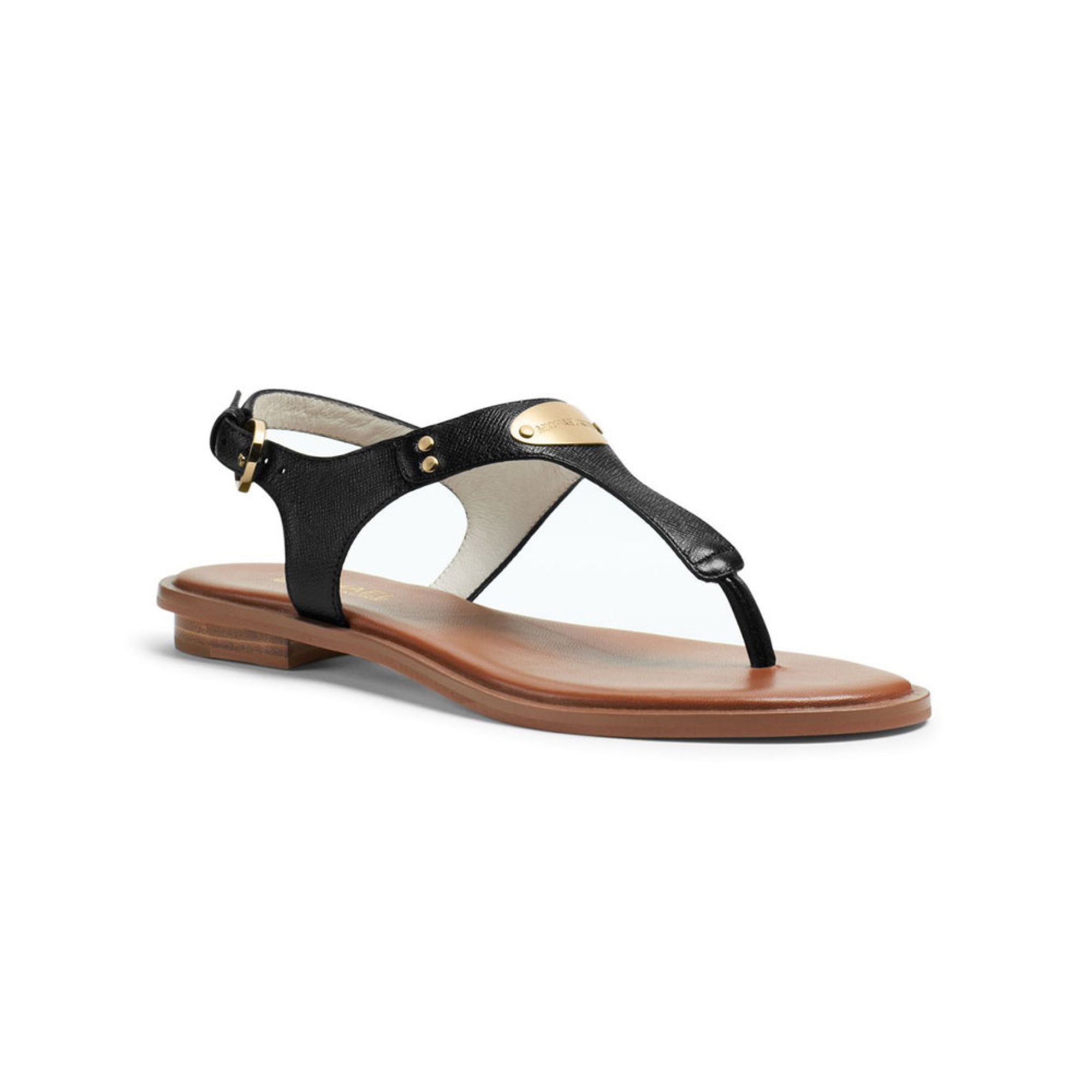 michael kors flip flops womens navy