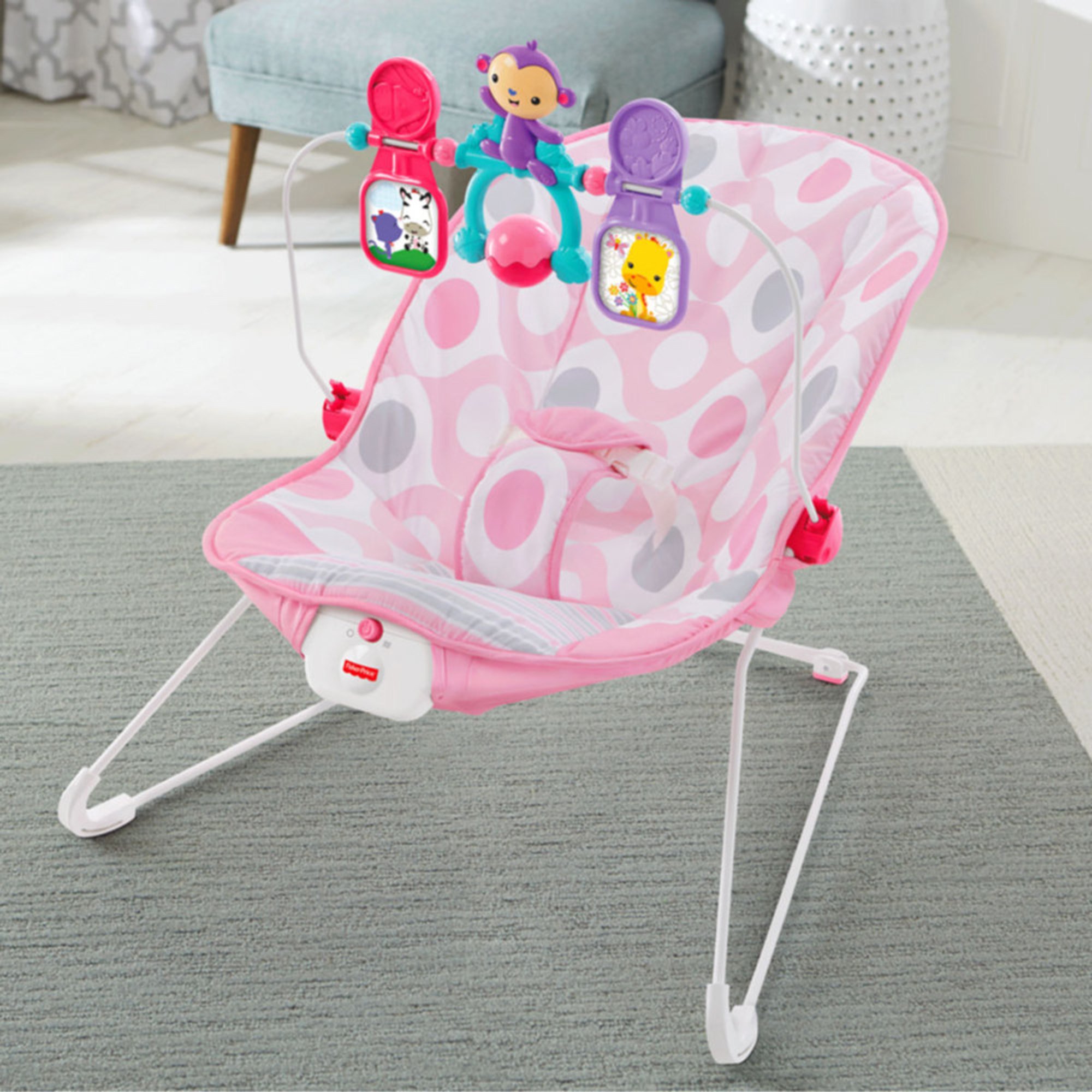 fisher price calming vibrations bouncer