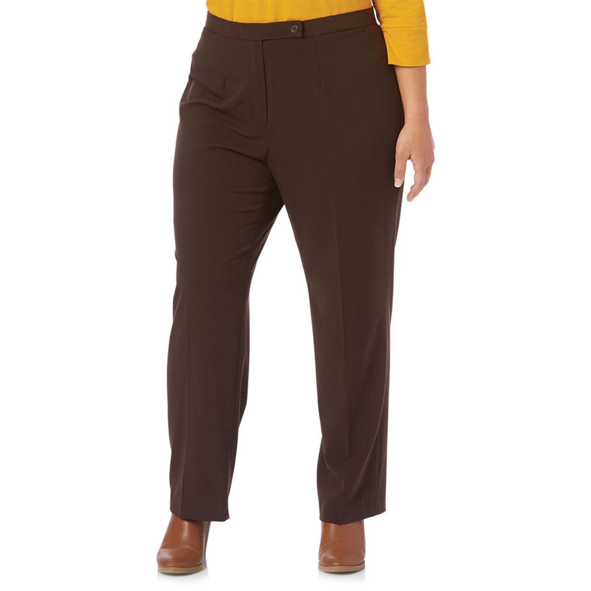 Zac & Rachel Women Black Casual Pants 2X Plus Zac & Rachel Women Black Casual Pants 2X Plus