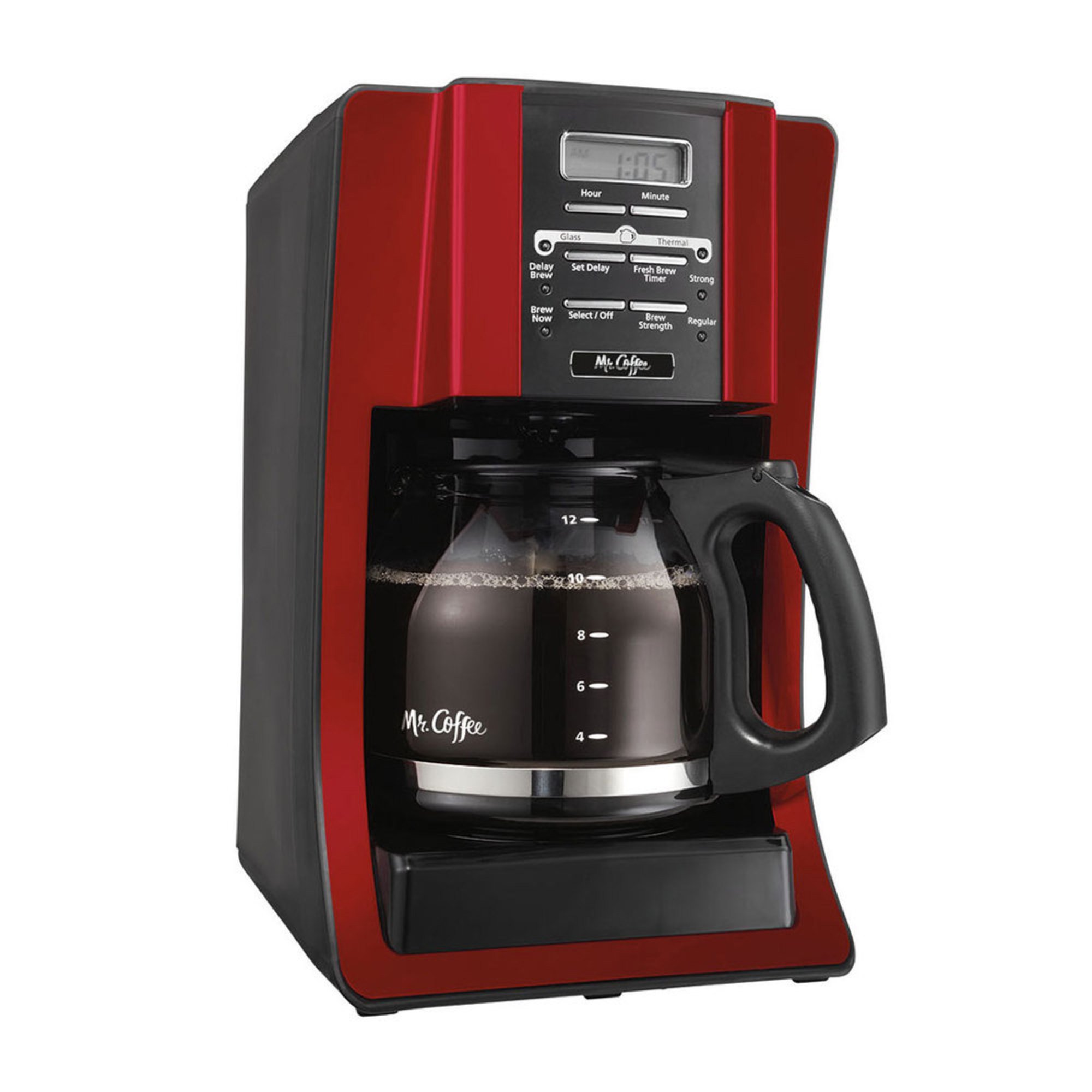 Mr. Coffee 12-cup Programmable Coffee Maker (bvmc-sjx36-rb) Coffee Makers For The Home ...