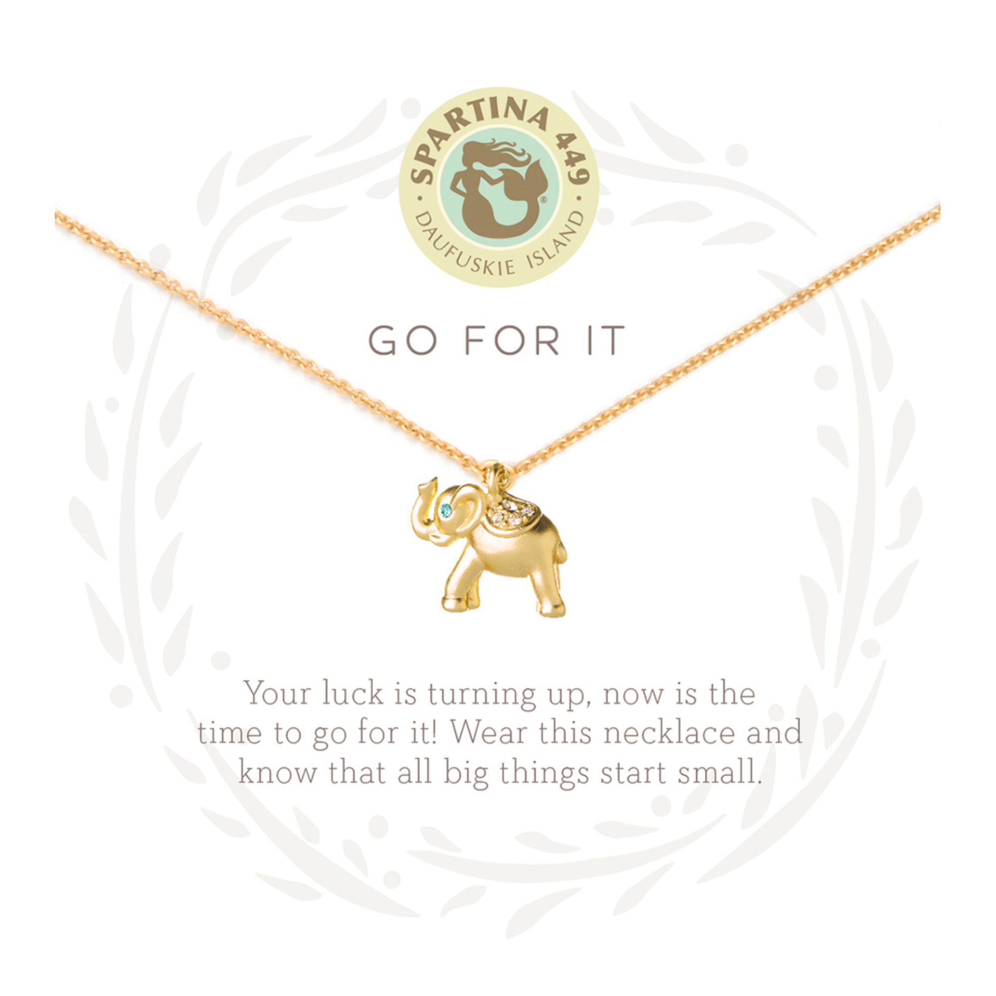 Spartina 449 Sea La Vie Necklace 18" Go For It/elephant 
