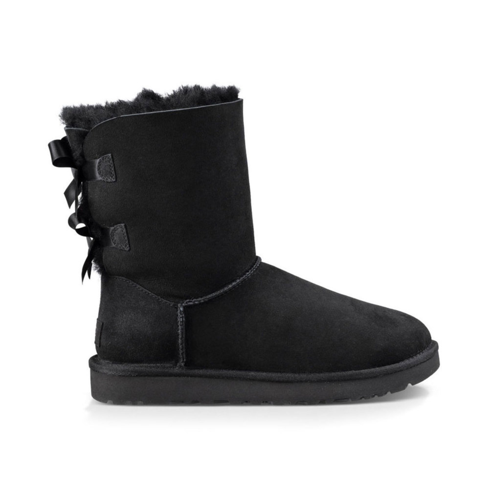 black ugg bow boots