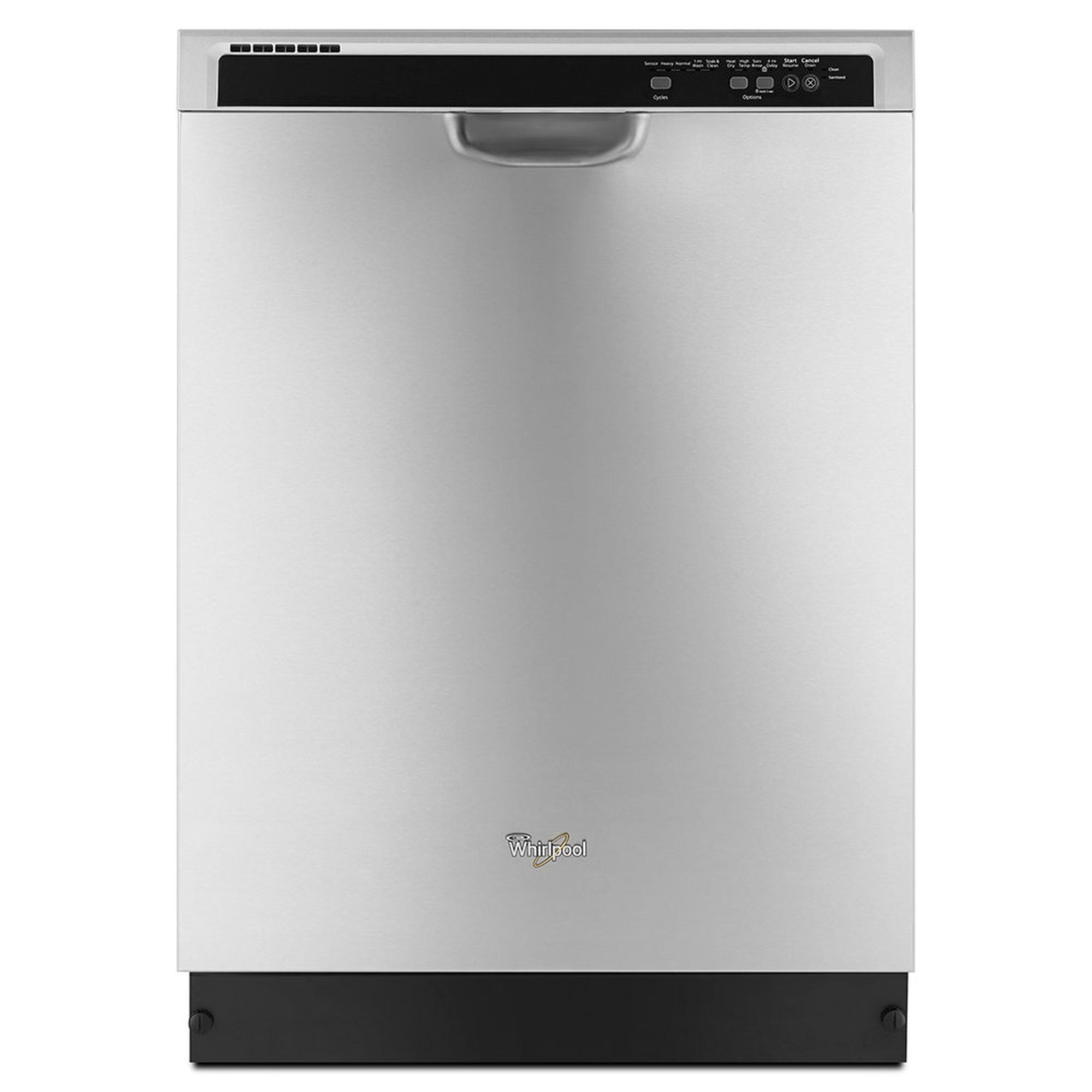 Whirlpool Dishwasher W/ Accusense Soil Sensor, Stainless Steel