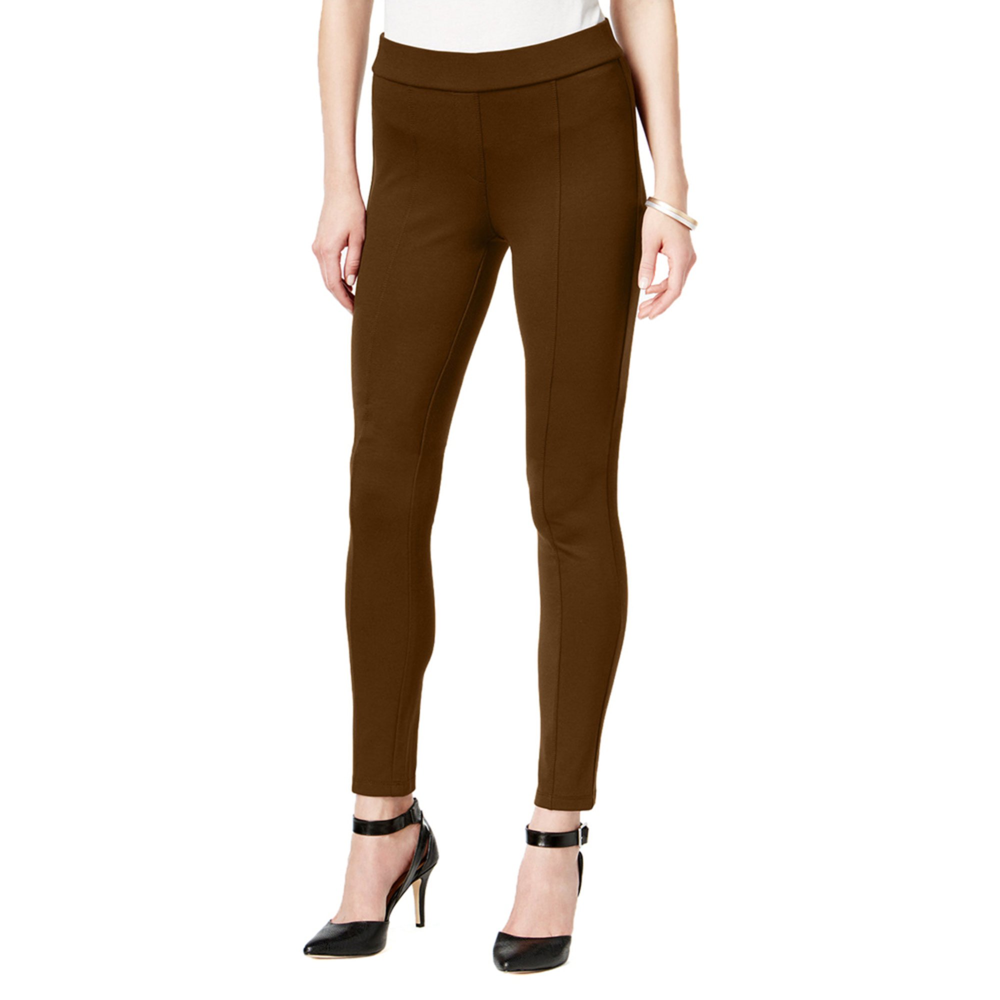 Style & Co Women's Seam Front Ponte Pants Casual & Dress Pants
