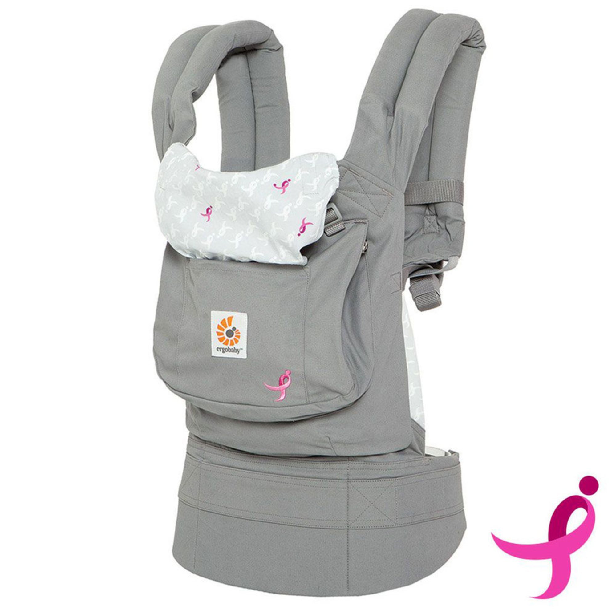 ergo baby carrier gray with stars