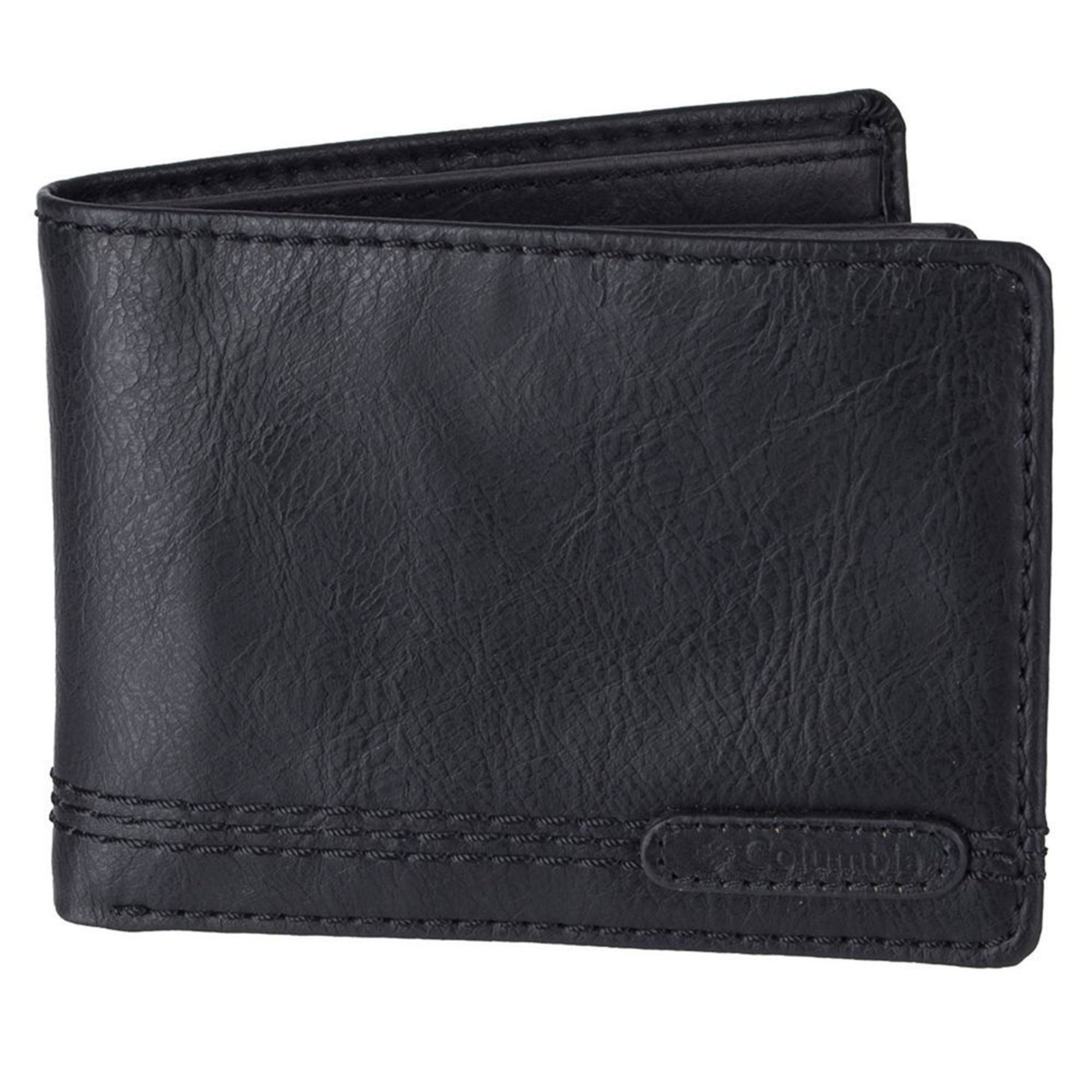 Columbia Men's Rfid Xcapacity Slim Fold Wallet Black Men's Wallets