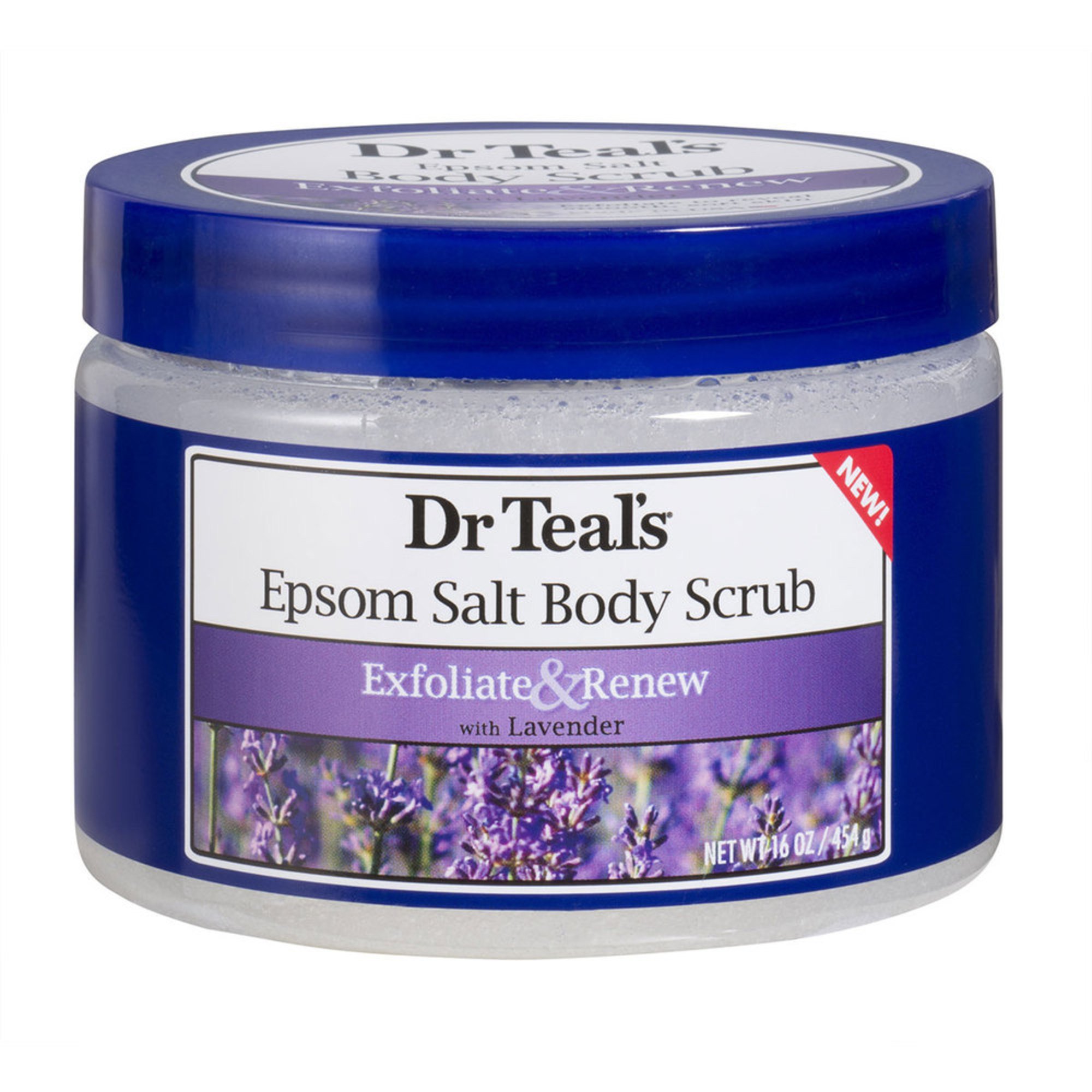 Dr. Teal's Exfoliate & Renew Body Scrub With Lavender 16oz Body