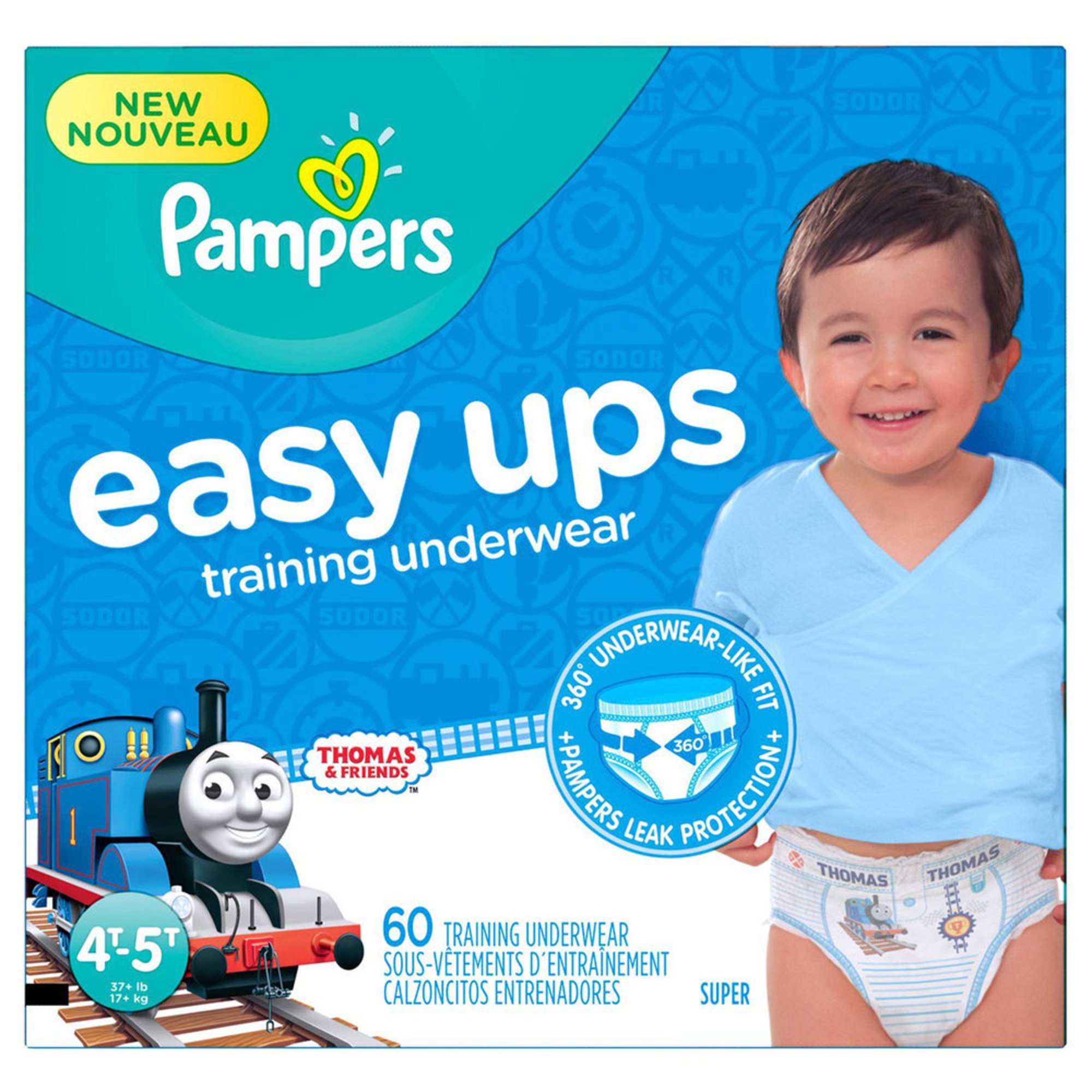 pampers easy up training underwear