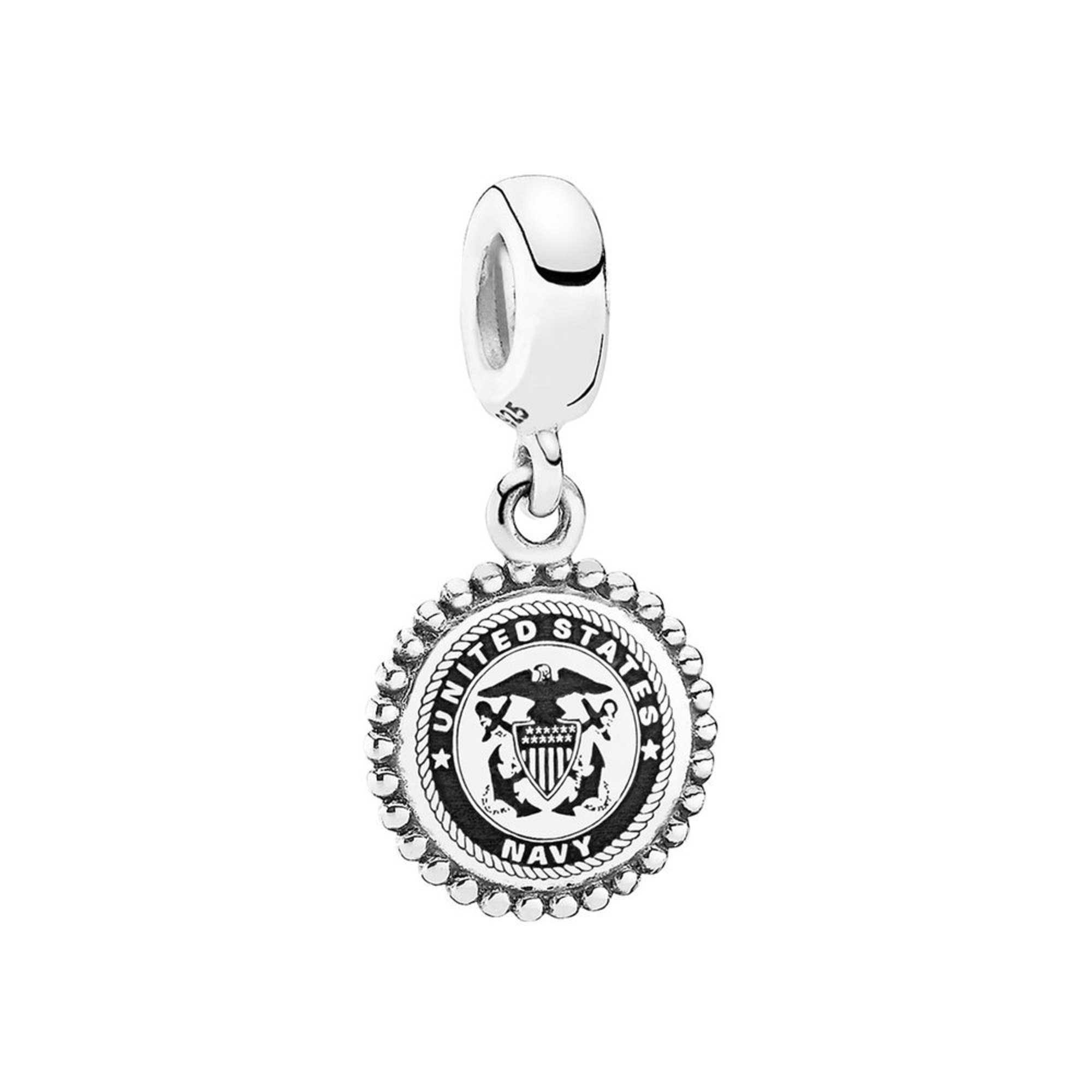 Pandora Sterling Silver Us Navy Emblem Dangle Charm Charms Shop pandora-sterling-silver-us-navy-emblem-dangle-charm-charms-shop