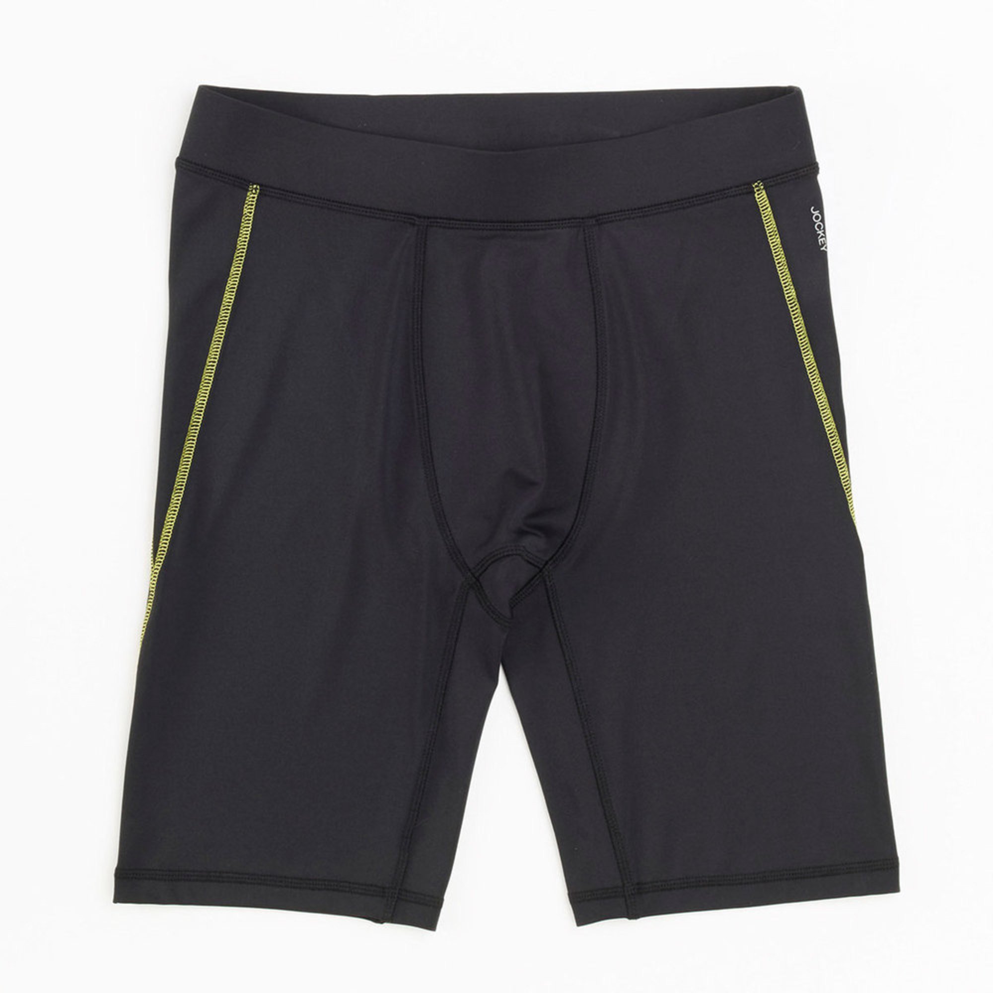 Jockey Men's Sport Bike Shorts Black Active Shorts Apparel Shop