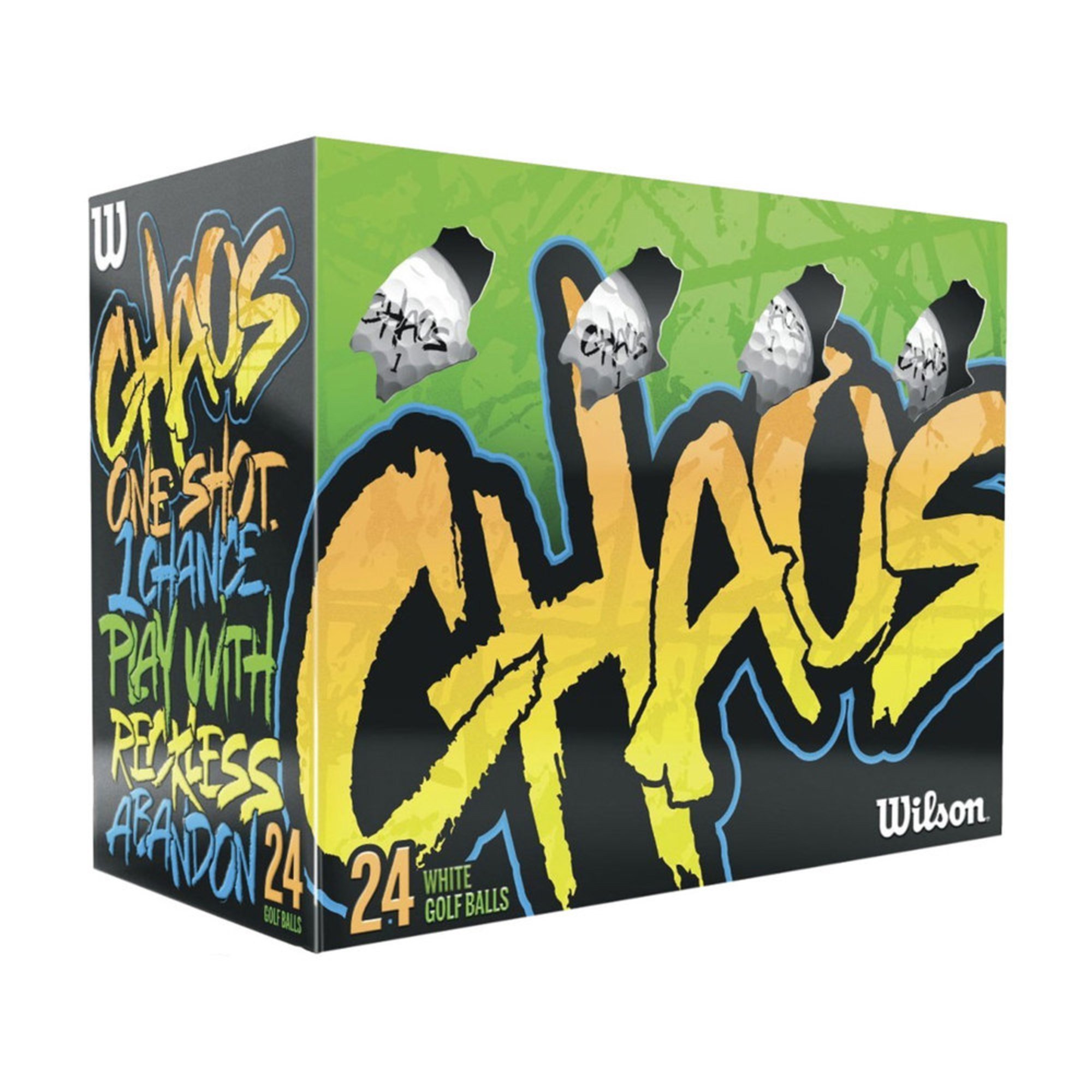Wilson Chaos Assorted Color Golf Balls, 24-pack | Golf Balls - Shop ...