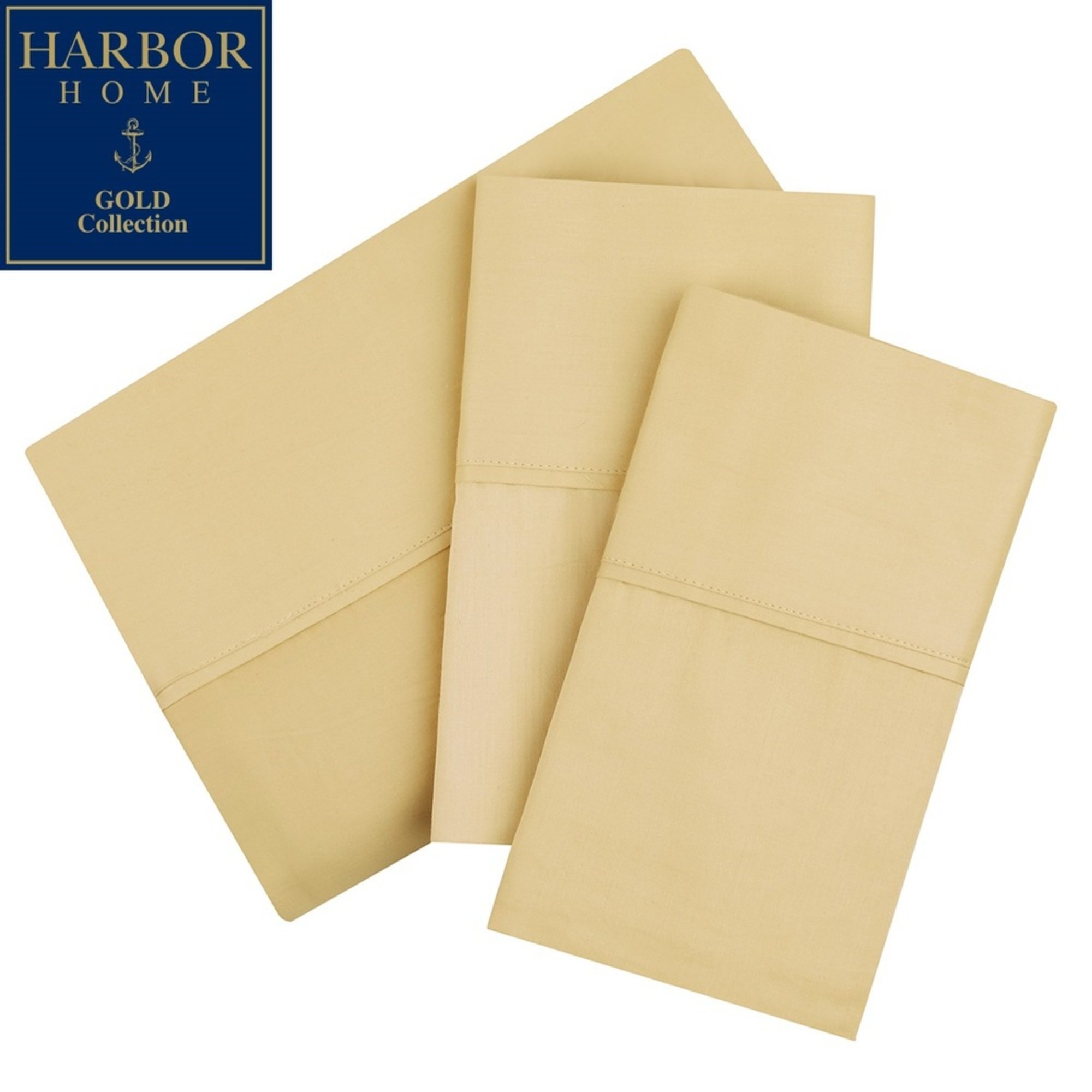 to make an comfortable student exchange how Gold Sheet Set 300 count Harbor Collection Home Thread