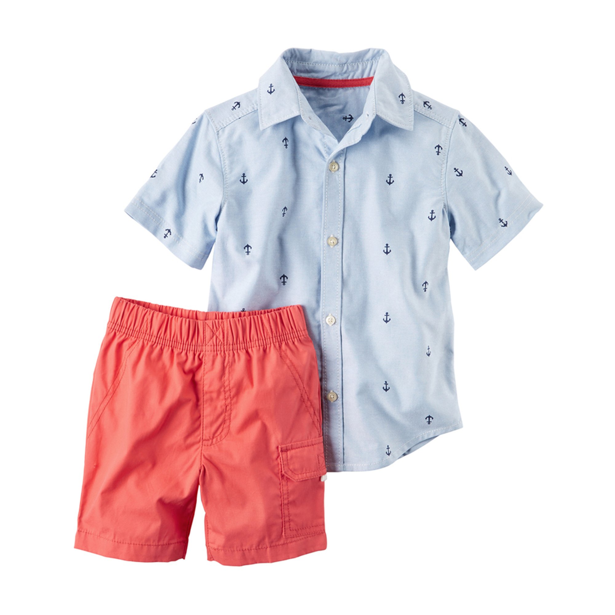 Carter's Baby Boys' 2-piece Anchor Shorts Set | Baby Boys ...