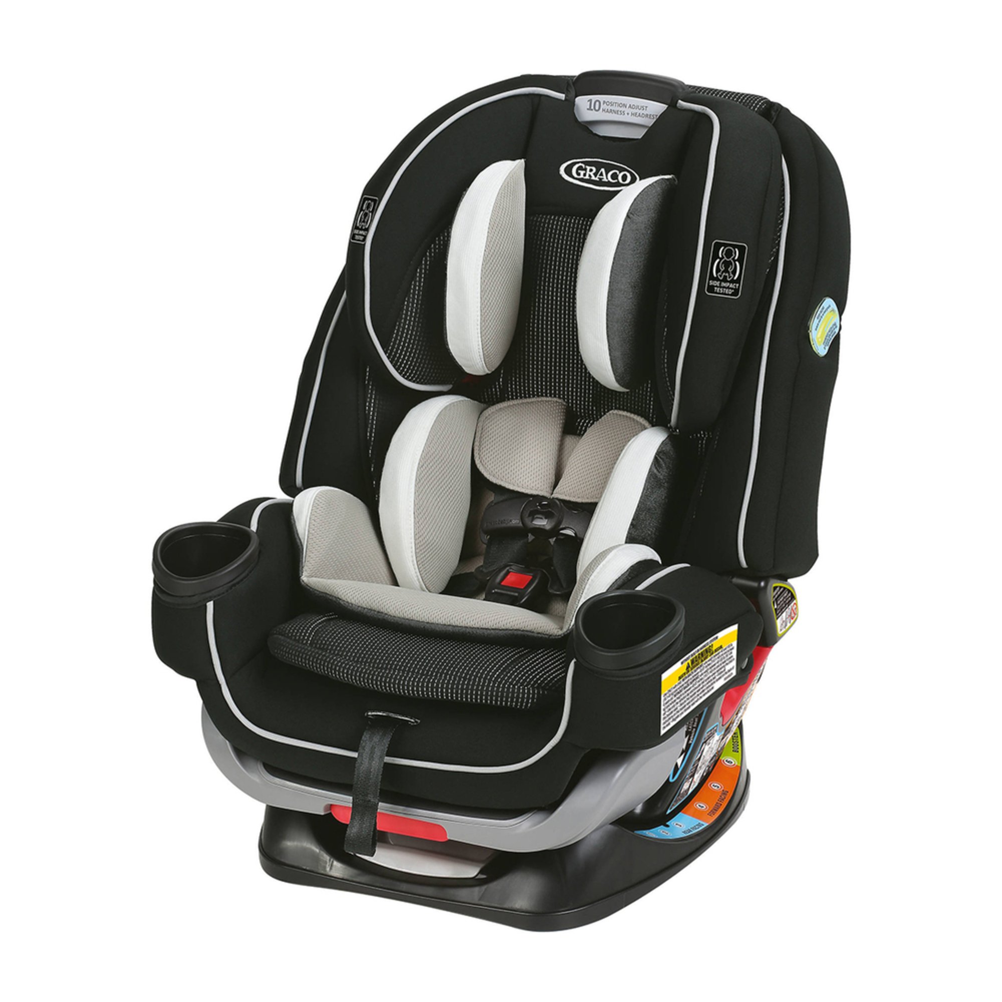 Graco 4ever Extend2fit 4 In 1 Car Seat Clove Convertible Convertible Car Seats 0