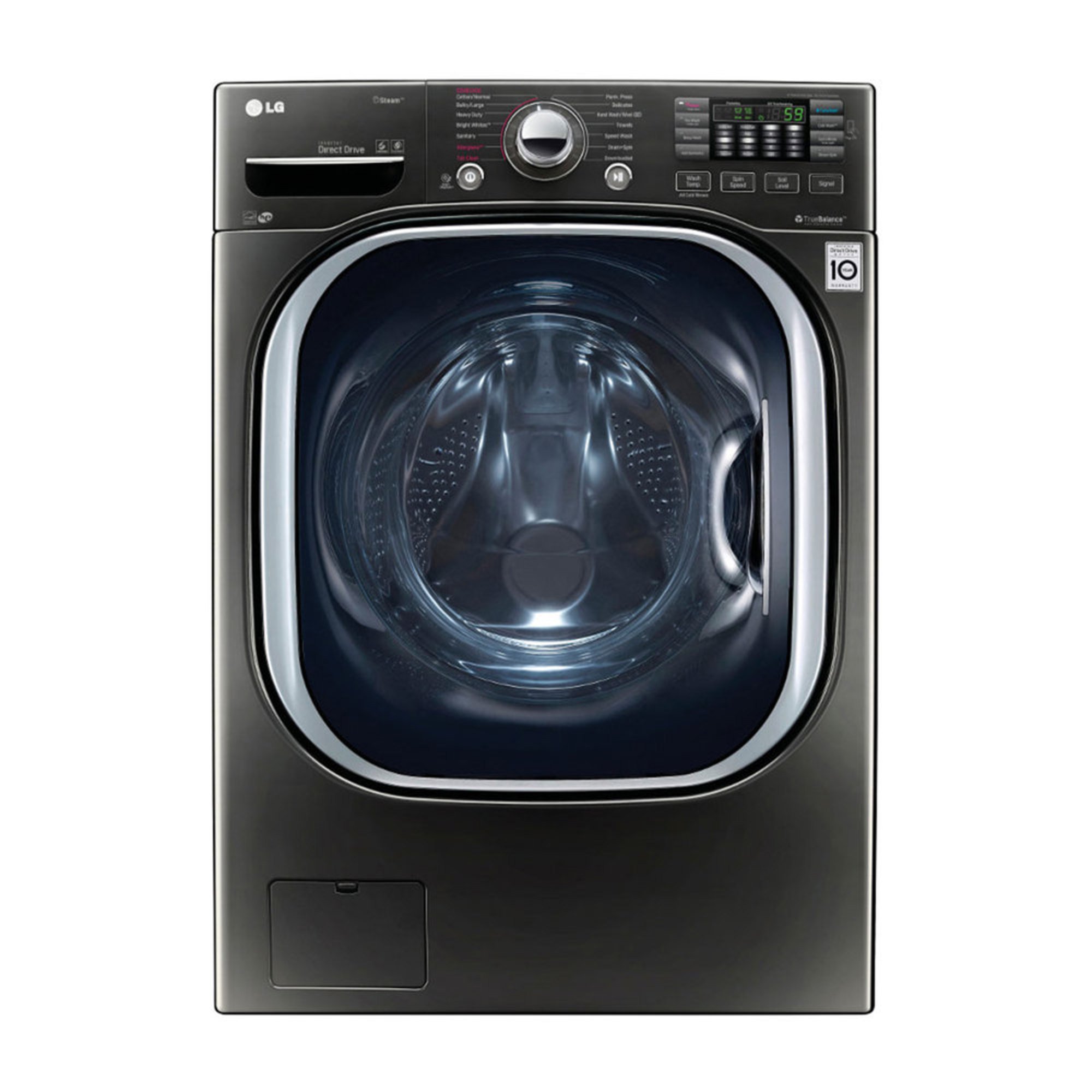 Lg 4 5 Cu Ft Front Load Washer And 7 4 Cu Ft Gas Dryer